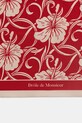 Drôle de Monsieur apaszka damska bawełniana Monogramme Hibiscus K.BA028.CO128.RD czerwony SS26