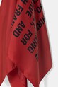 Akcesoria Martine Rose Classified chusta jedwabna 1191WF08100 czerwony