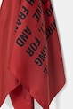 Akcesoria Martine Rose Classified chusta jedwabna 1191WF08100 czerwony