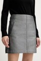 Calvin Klein Jeans spódnica jeansowa casual szary LV047E716G