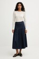 Weekend Max Mara spódnica jeansowa OVALE 2615101071600 granatowy SS26