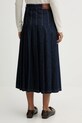 Odzież Weekend Max Mara spódnica jeansowa OVALE 2615101071600 granatowy