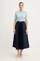 Sukně Weekend Max Mara FOLK 2615771011600 námořnická modř SS26