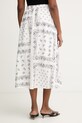 Ρούχα Weekend Max Mara φούστα βαμβακερή CARAVAN 2615101082600 λευκό