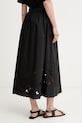 Ρούχα Weekend Max Mara Φούστα βαμβακερή CARAVAN 2615101082600 μαύρο