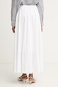 Ρούχα MM by Max Mara φούστα με βαμβάκι RIBES 2616771018600 λευκό