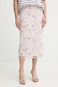 Rotate spódnica casual różowy 1153623077