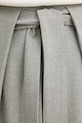 Sukňa s prímesou vlny BOSS Vakava 50553666 sivá