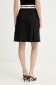 Odzież Karl Lagerfeld spódnica z dodatkiem wełny B1W12005 czarny