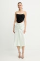 Victoria Beckham spódnica 1126WSK006985A zielony SS26