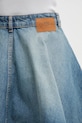 GANNI spódnica jeansowa niebieski A1090088