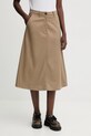Marc O'Polo spódnica z dodatkiem lyocellu z elastanem beżowy 600001920065
