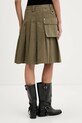 Odzież The Ragged Priest spódnica bawełniana RPAW251016WV zielony