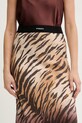 Pinko Φούστα με βισκόζη καφέ 106549.A37R