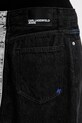 Karl Lagerfeld Jeans fustă jeans negru B1W12015