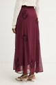 Odzież Pedro del Hierro spódnica 7593172 bordowy