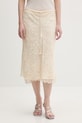 ERMANNO Firenze spódnica beżowy D48EO007E60