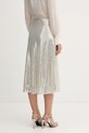 Odzież OUI spódnica 96029 srebrny