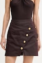 Elisabetta Franchi spódnica casual brązowy GO14161E2