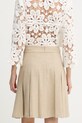 Odzież Mos Mosh spódnica plisowana Runi 177370 beżowy