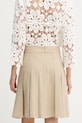 Odzież Mos Mosh spódnica plisowana Runi 177370 beżowy