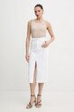 Liu Jo spódnica jeansowa UA6259.D0275 biały SS26