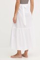 Odzież Melissa Odabash spódnica plażowa z dodatkiem lnu MO.MONROE biały
