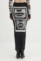 Îmbrăcăminte Jean Paul GAULTIER fustă Eyes and Lips 26.01.W.SK042.M021P negru