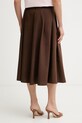 Одяг Marella спідниця з додаванням льону MANAGER 2613101054200 коричневий