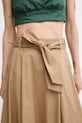 iBlues spódnica bawełniana z elastanem ZUPPA beżowy 2617101011200