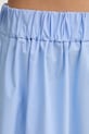 Marella spódnica bawełniana z elastanem MEMORE niebieski 2613101062200