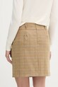Odzież Barbour spódnica z dodatkiem wełny Petunia LSK0151 beżowy
