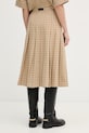 Odzież Barbour spódnica bawełniana Hollington LSK0146 beżowy