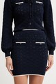 Φούστα Twinset casual σκούρο μπλε 261TP3030