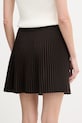Oblečení Lacoste plisovaná sukně s viskózou JF9865 hnědá