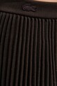 Lacoste plisovaná sukně s viskózou hnědá JF9865