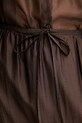 Twinset suknja s lyocellom smeđa 261TF2043