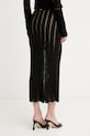 Oblečenie Twinset sukňa 261TT3323 čierna