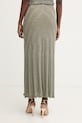 Oblečenie Twinset sukňa s ľanom 261TT3211 zelená