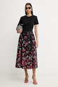 Twinset spódnica bawełniana 261TT2594 czarny SS26