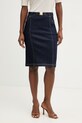 Luisa Spagnoli Φούστα ντένιμ Tennista σκούρο μπλε 542818