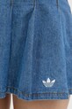 adidas Originals плісирована спідниця джинсова блакитний KD5523