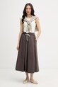 United Colors of Benetton Φούστα σε γραμμή Α 4RKGD005R καφέ SS26