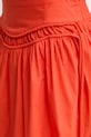 Pinko spódnica bawełniana pomarańczowy 106830.A2LD