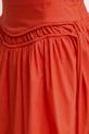 Pinko sukňa bavlnená oranžová 106830.A2LD