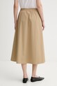 Odzież Marc O'Polo spódnica z bawełną 5000008211 beżowy