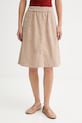 Marc O'Polo спідниця з бавовною бежевий 5000013065