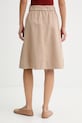 Одяг Marc O'Polo спідниця з бавовною 5000013065 бежевий