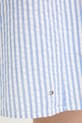 Tommy Hilfiger sukňa bavlnená SUMMER WW0WW50547 modrá