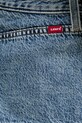 Βαμβακερή τζιν φούστα Levi's FLOUNCE MINI μπλε 005DY.0002